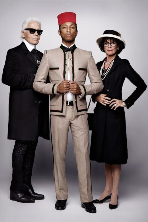 Karl Lagerfeld, Pharrel Williams e Geraldine Chaplin - Reincarnation